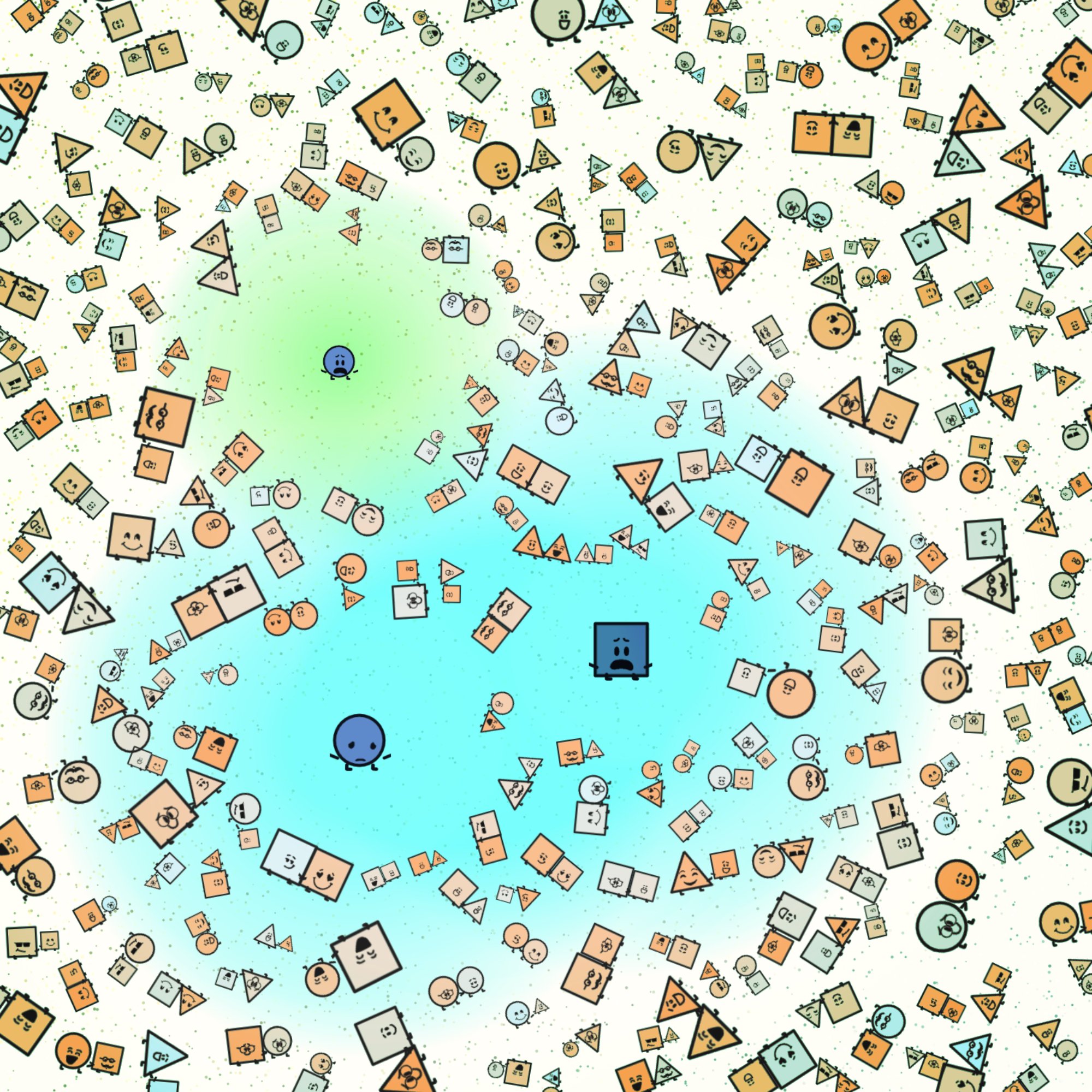Lonely Shapes #14 static token preview