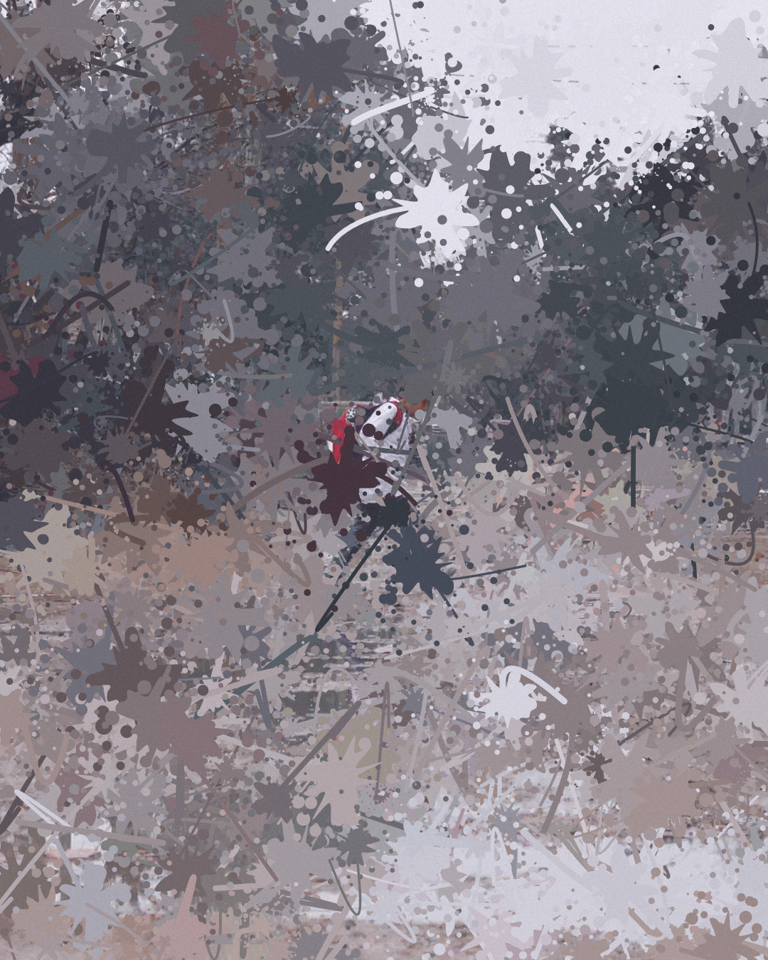 1888 - Spatter #7 static token preview