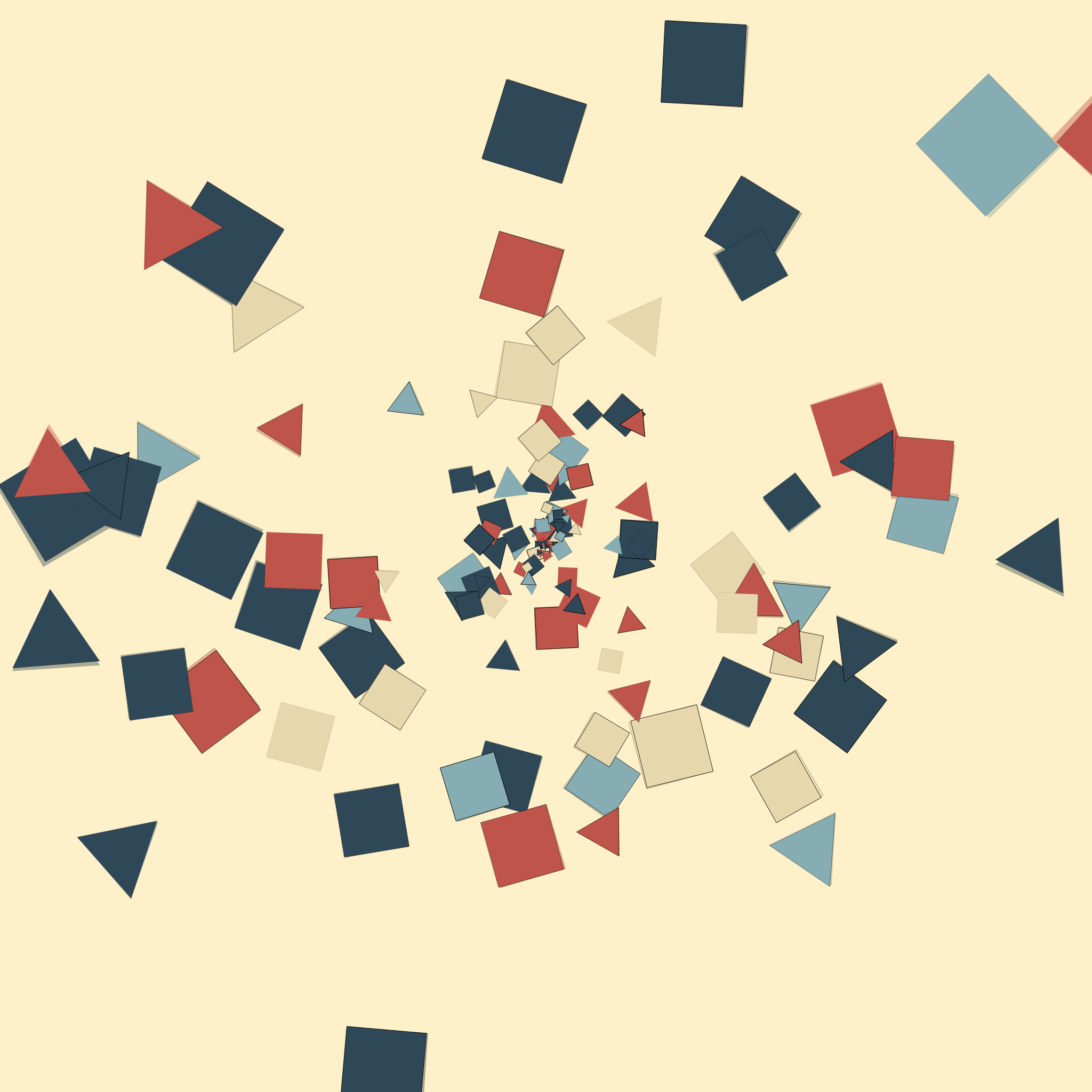 Chaotic Colored Shapes #14 static token preview