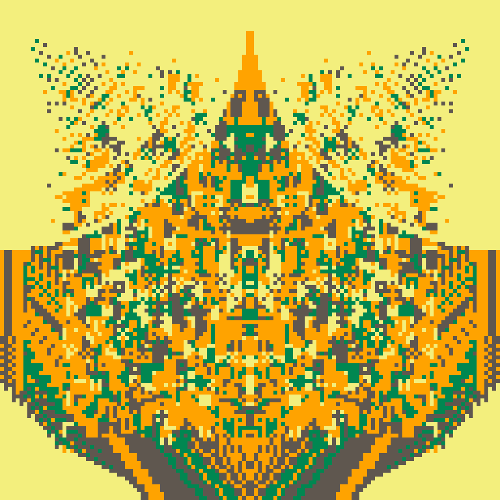 Ideocartogrpahy: Hyperspectral Temples #14 static token preview