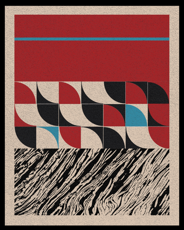 Bauhaus art #red #14 static token preview