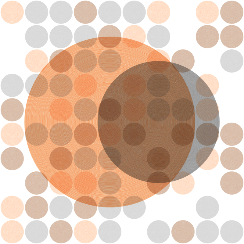 Brushed Circles #54 static token preview