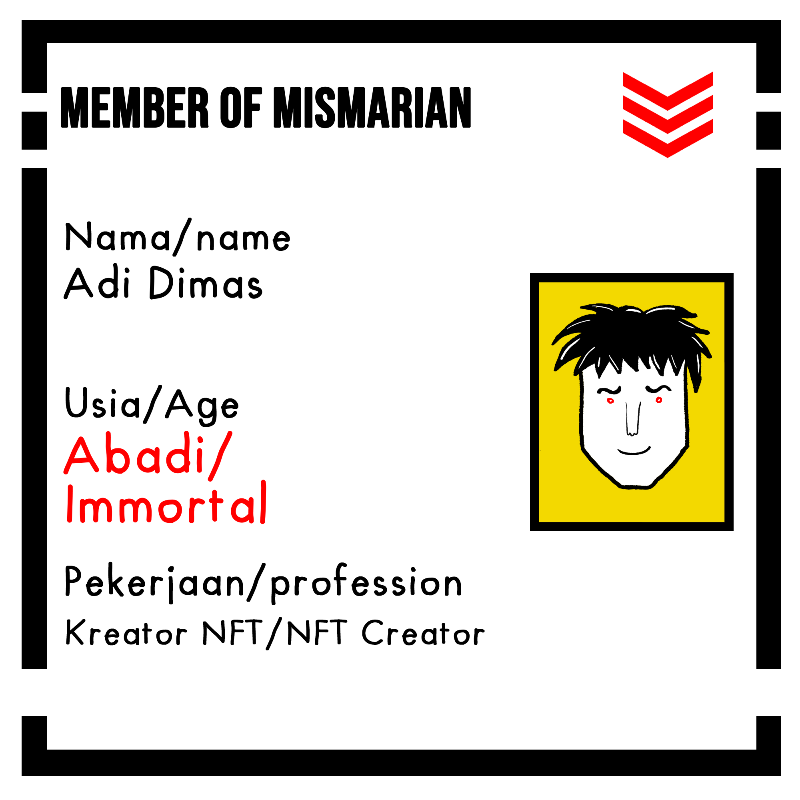 Who are you in Mismarian Universe?? #2 static token preview