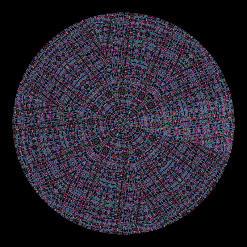 Binary kaleidoscope #24 static token preview