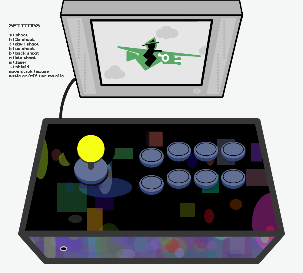Arcade stick #19 static token preview