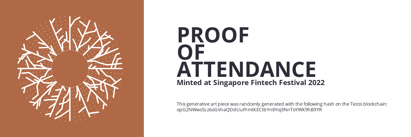 SFF2022 Proof of Attendance Token #1649 static token preview
