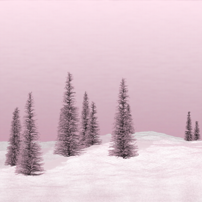 Snowy Hills #8 static token preview