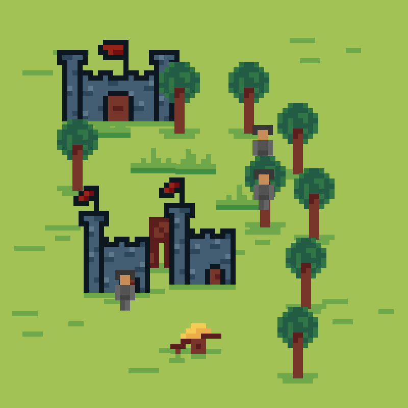 Pixel Kingdoms #19 static token preview