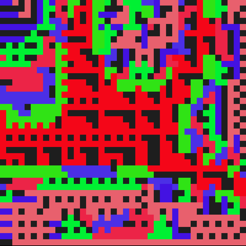 random.tetris #5 static token preview