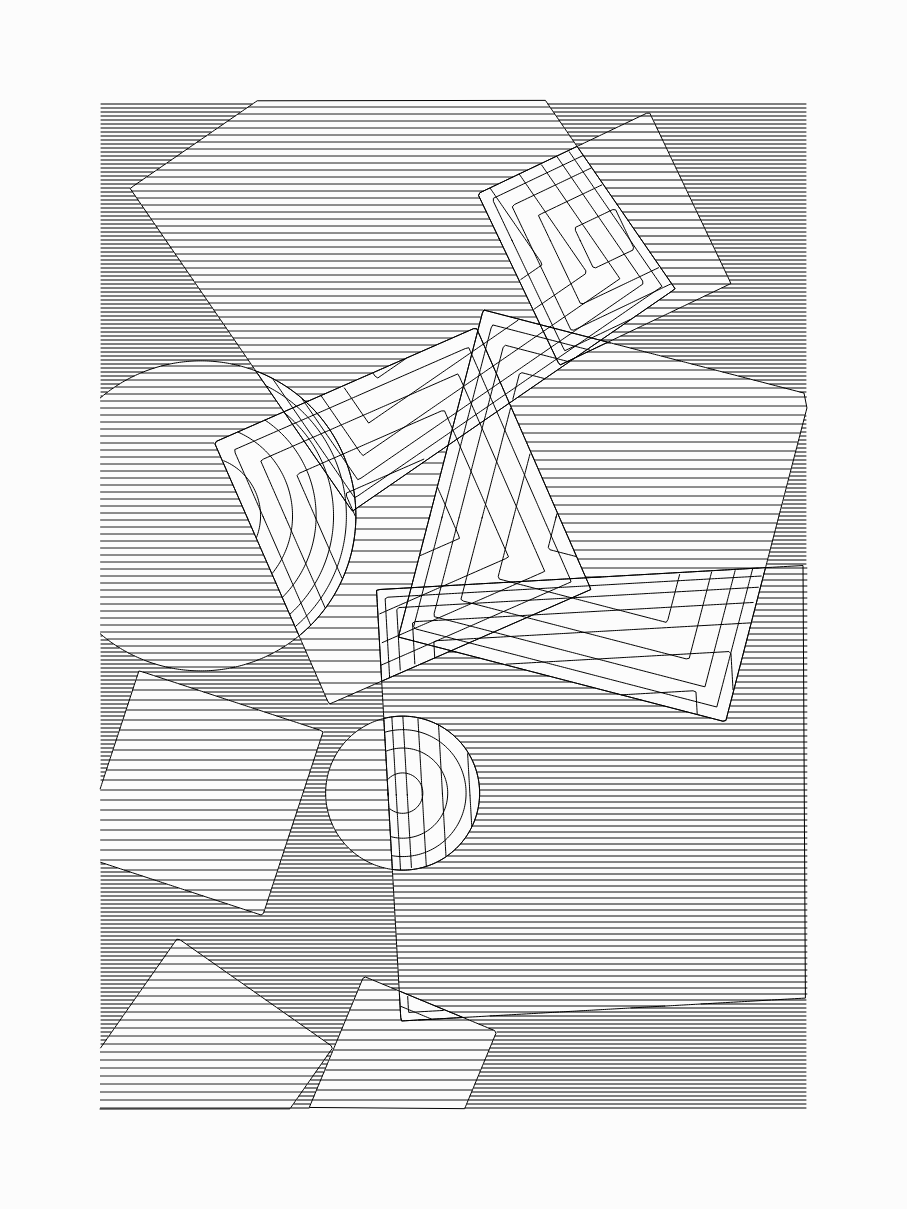 Entangled shapes #22 static token preview