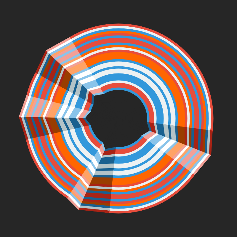 Folded Circle #15 static token preview
