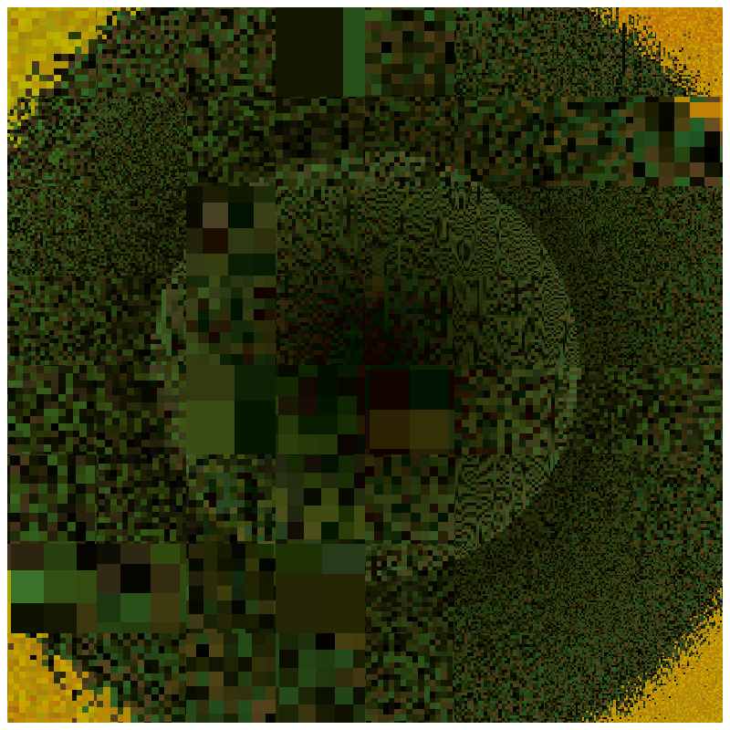Sinister Planet Pixelated #14 static token preview