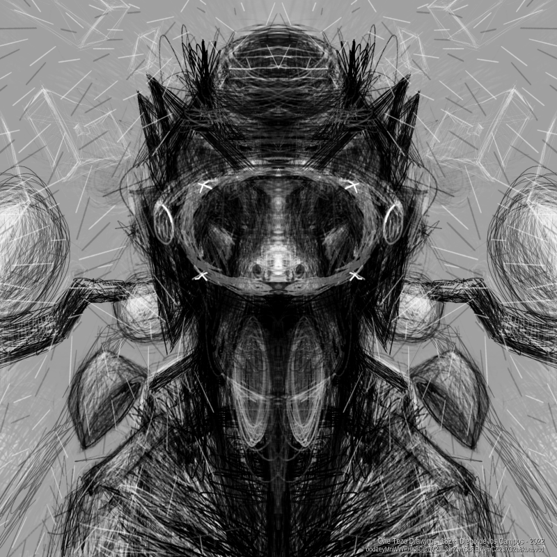 One Tezo Drawings_182+ #21 static token preview