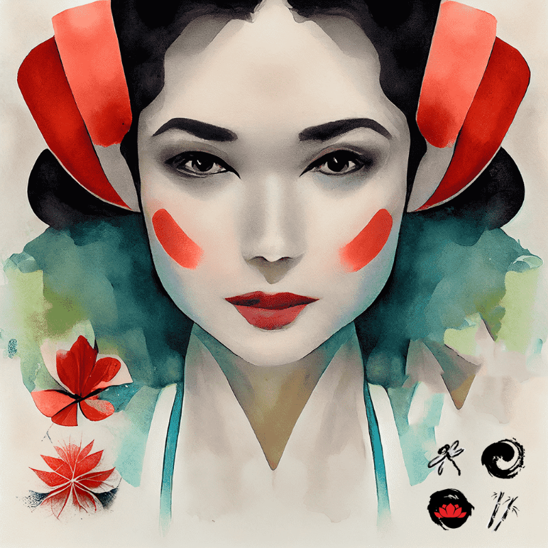 Ocean Geisha #9 static token preview