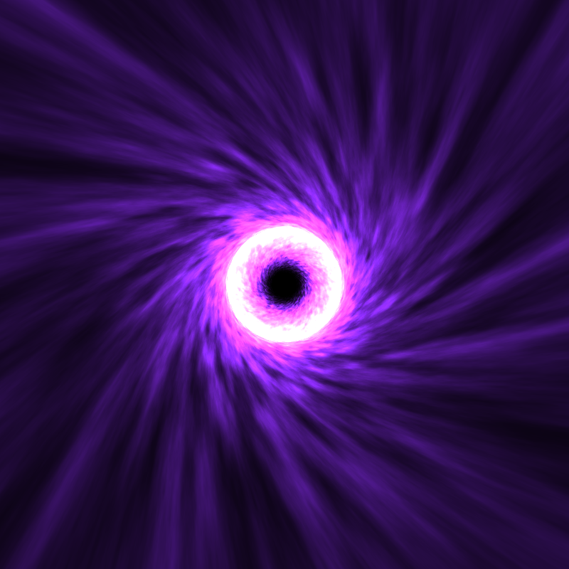Rotating Black Hole #6 static token preview