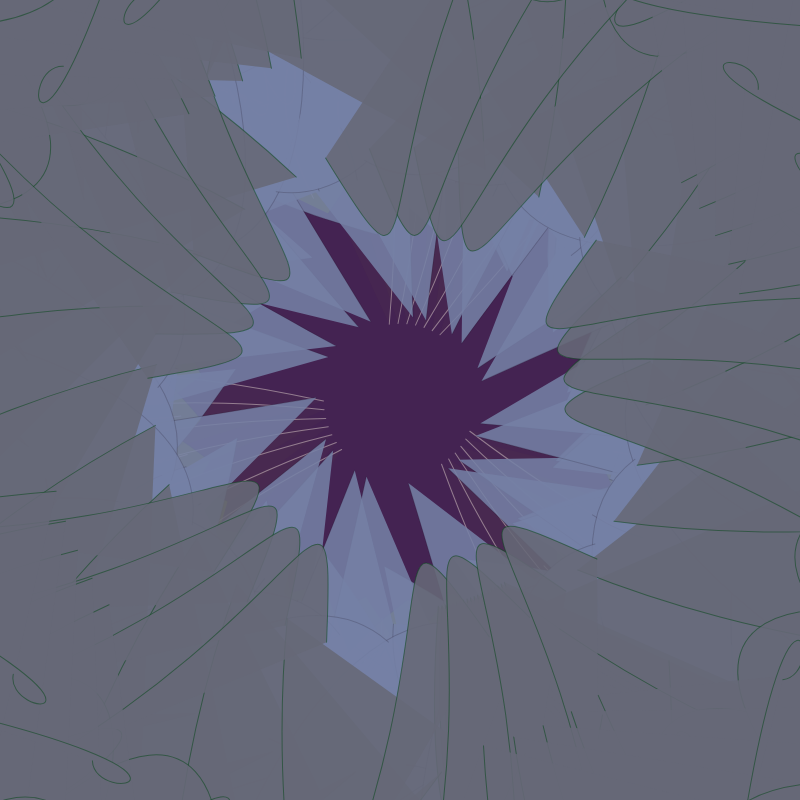 Flower Iris #9 static token preview