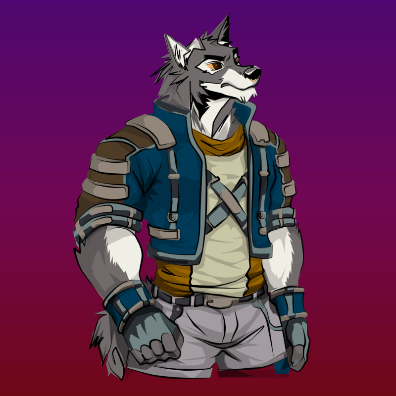 Wolf-soldier #19 static token preview