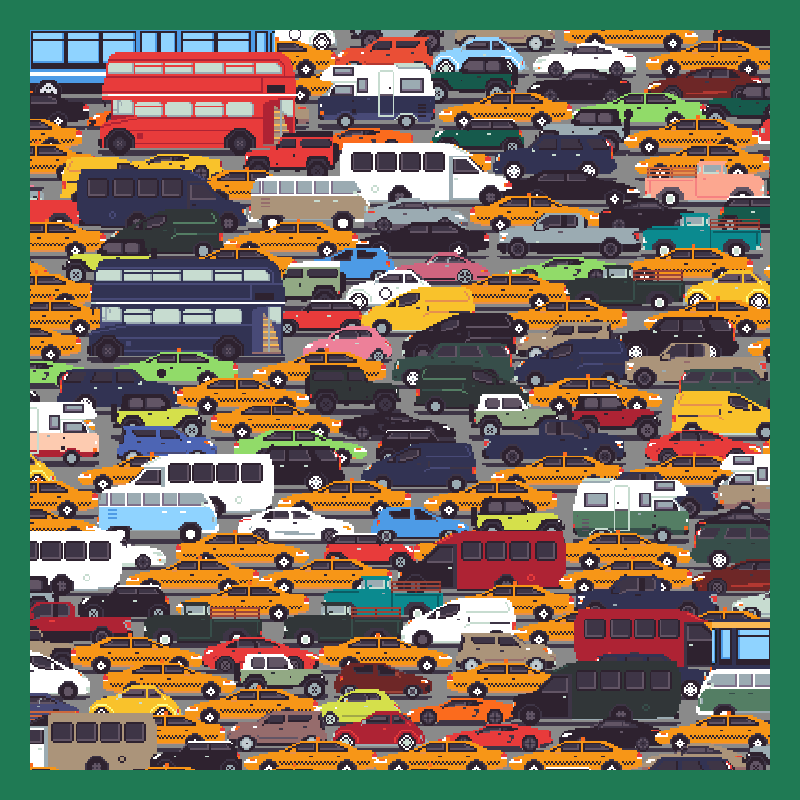 Traffic Jam #2 static token preview