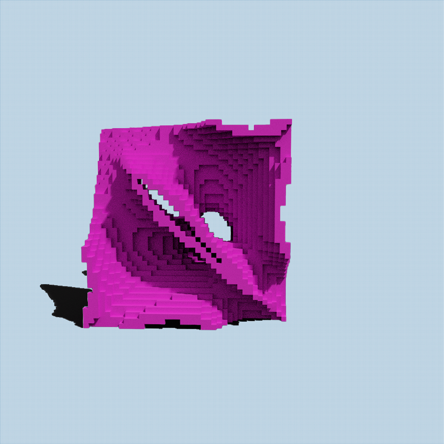 ‘Low-Res’ poems #2 static token preview
