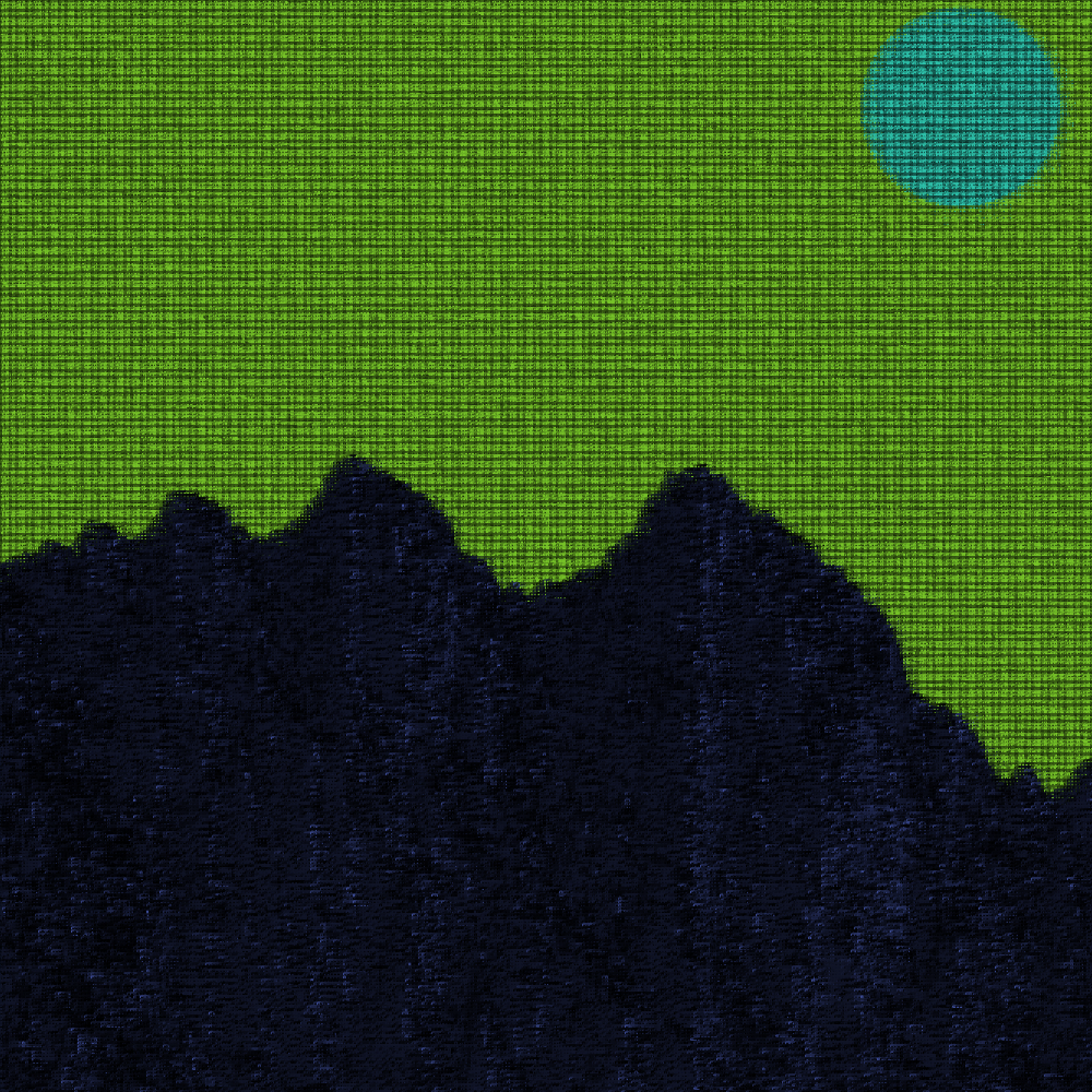 Classic generative landscape V2 #13 static token preview