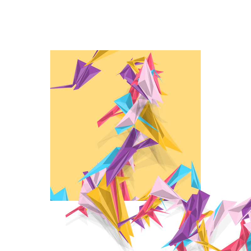 Paradise Birds Generative Series #38 static token preview