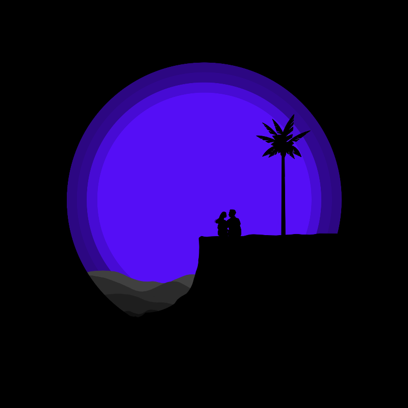 Romantic Sunset #14 static token preview