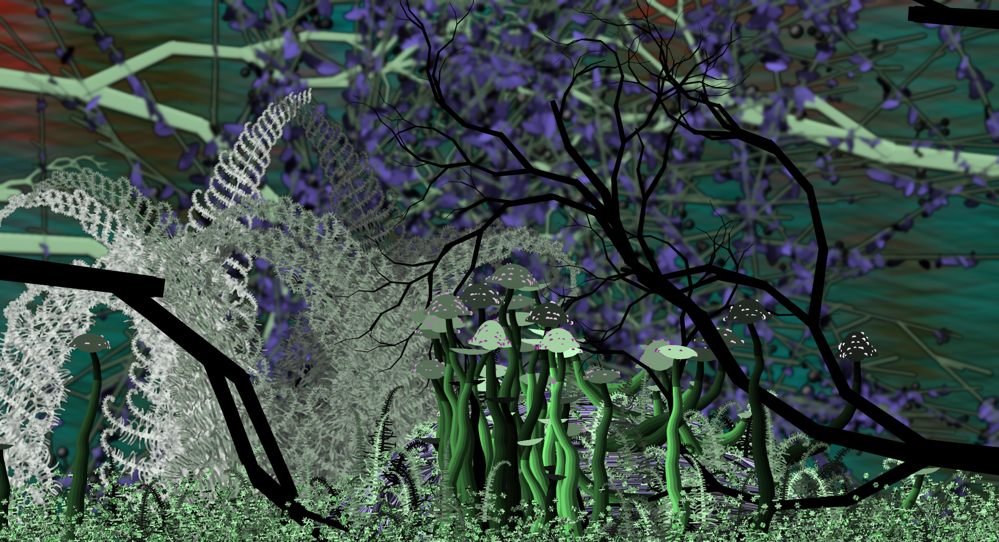 Mushroom Forest #15 static token preview