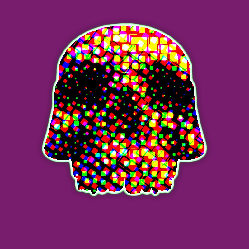 Acid Warning #7 static token preview