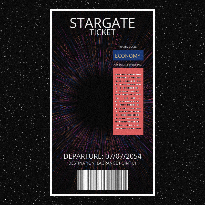 Stargate Ticket | Reboot #11 static token preview