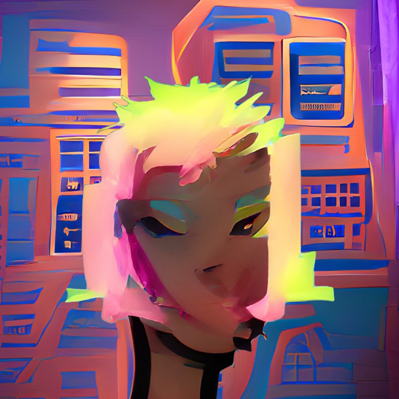 Female hack squad #23 static token preview