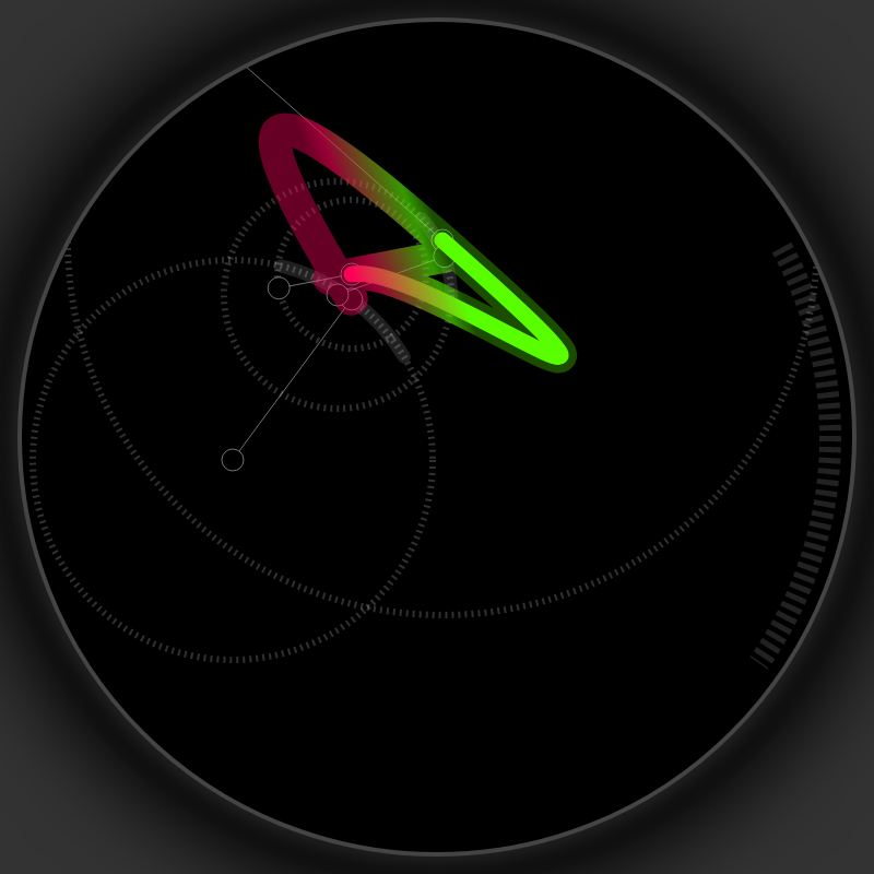 Neon Curves #15 static token preview