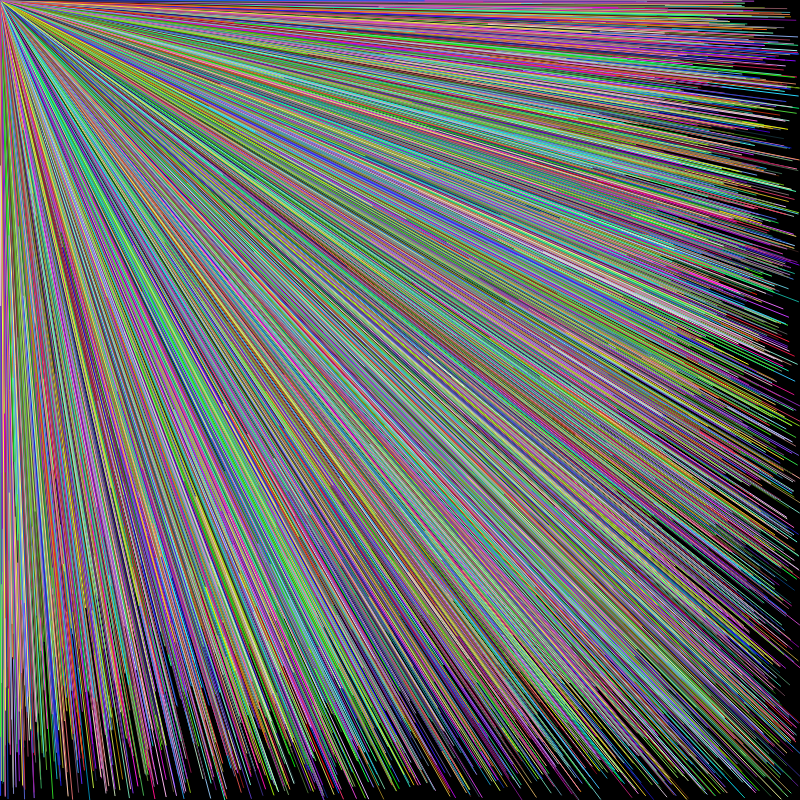 Colorful Lines #11 static token preview