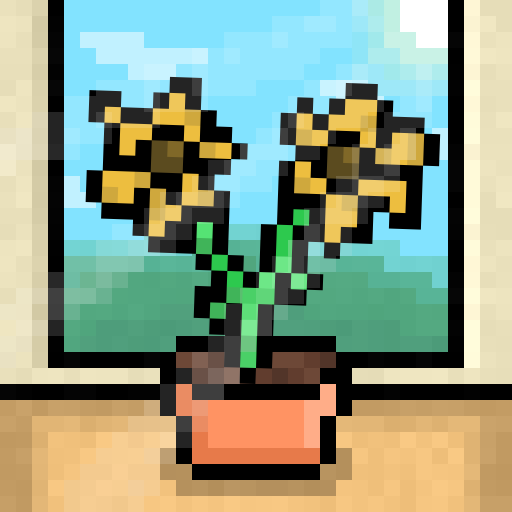 Pixel Flowers #19 static token preview