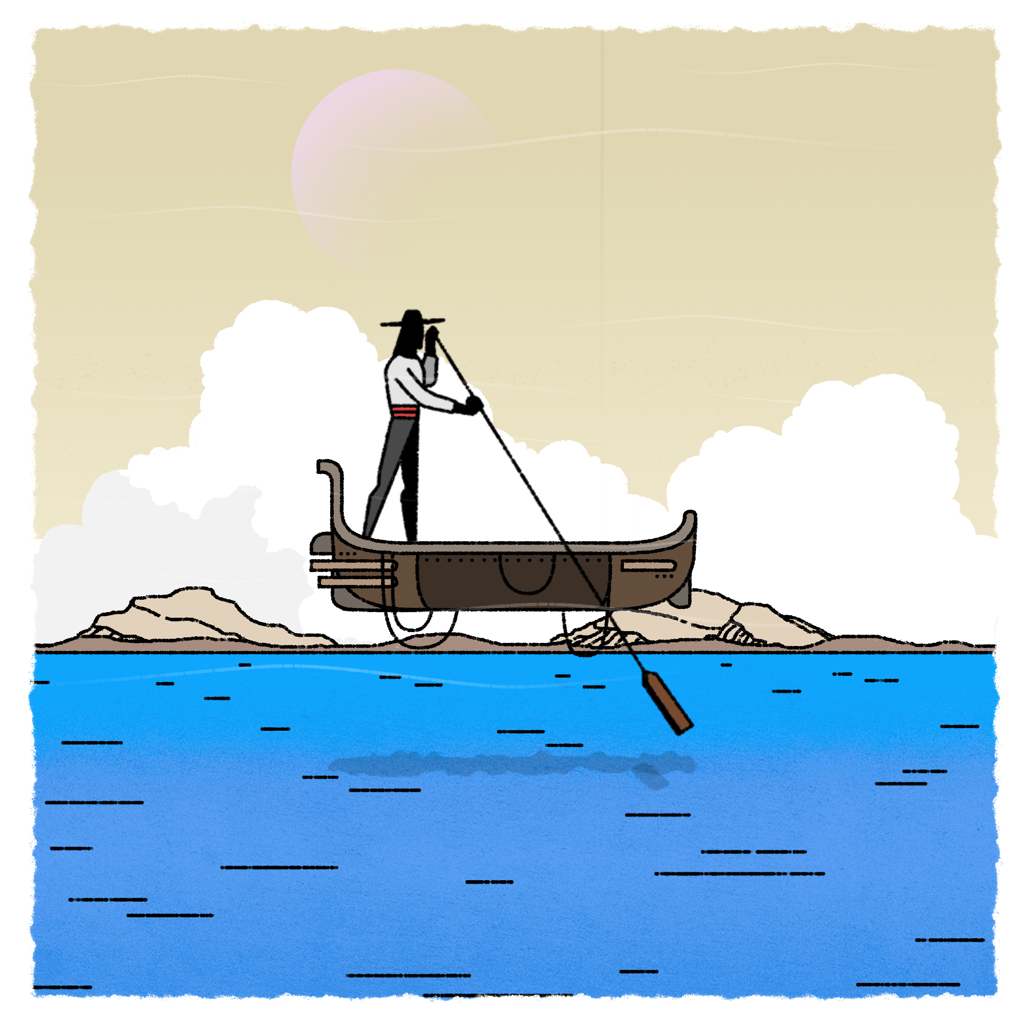 Travelling Gondola #25 static token preview