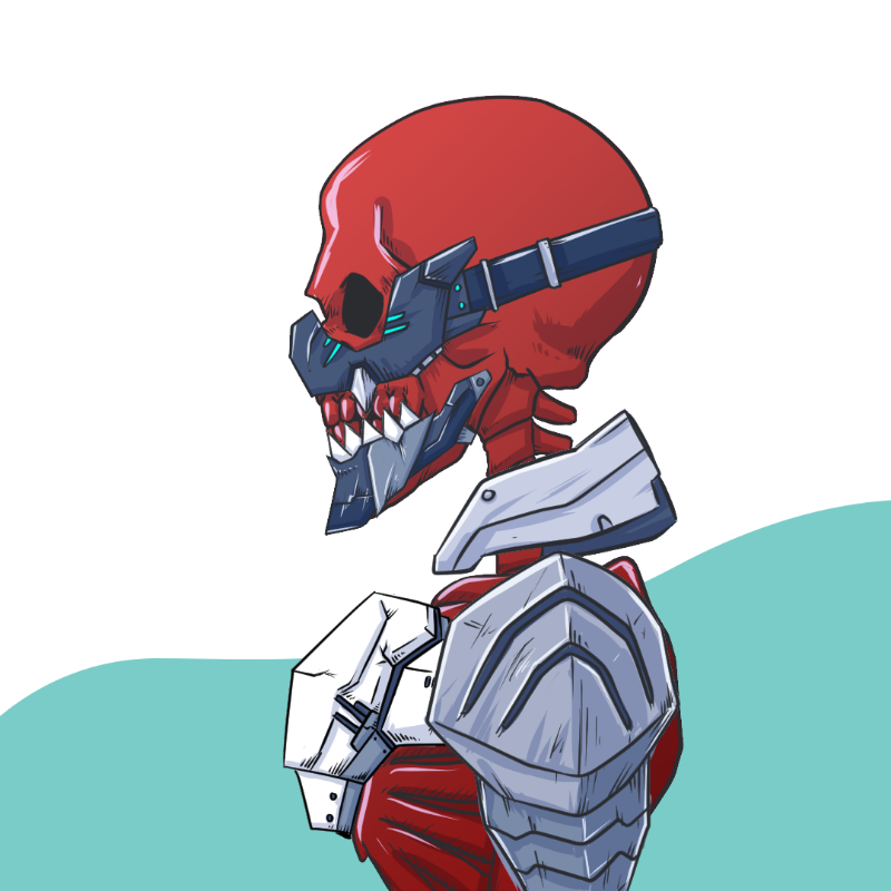 Skeleton Soldiers #17 static token preview