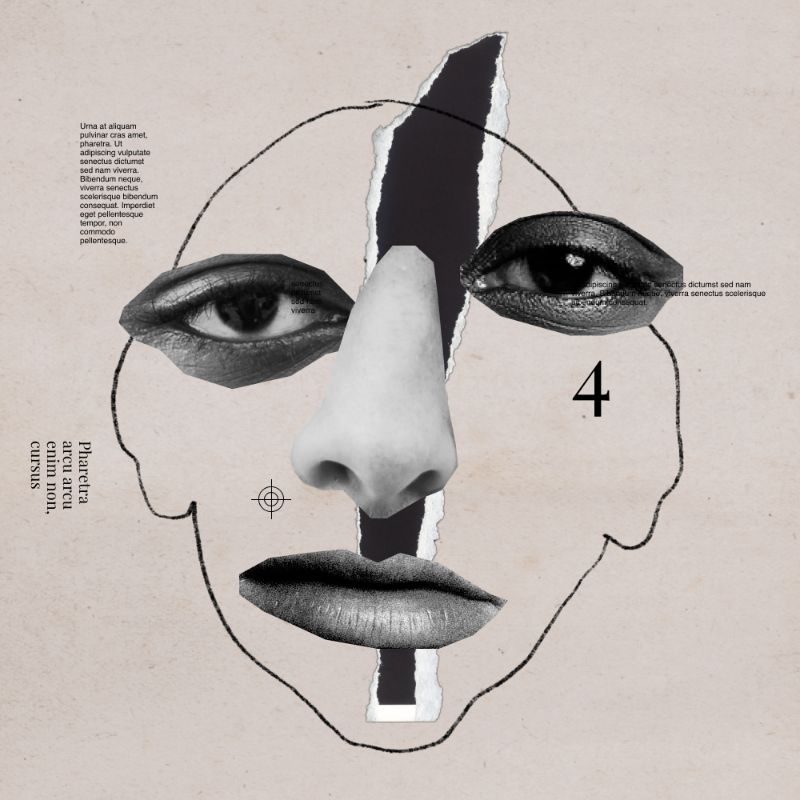 Collage faces #16 static token preview