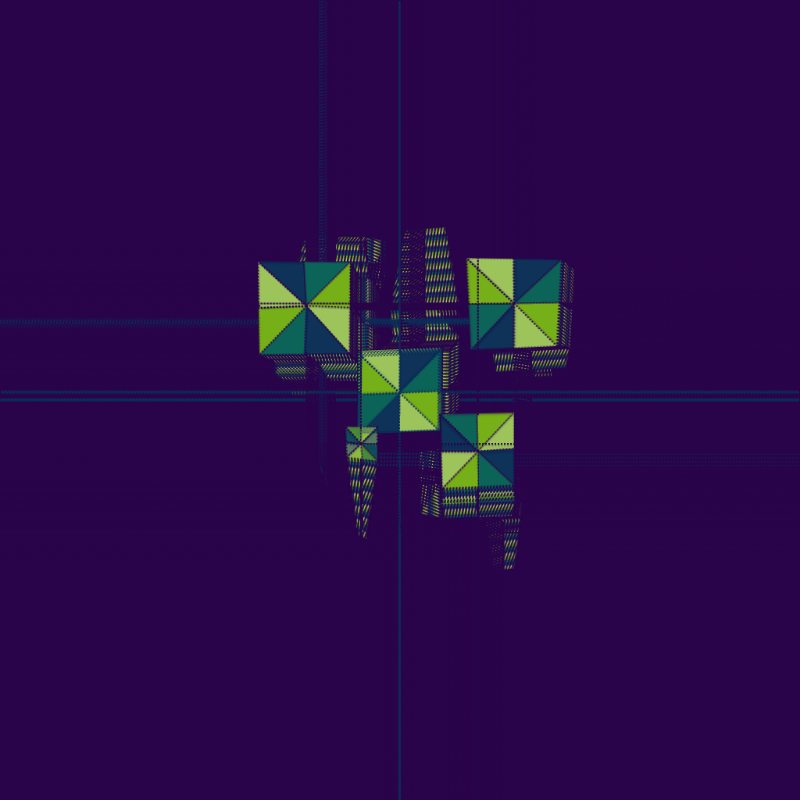 Living Squares Study II #16 static token preview