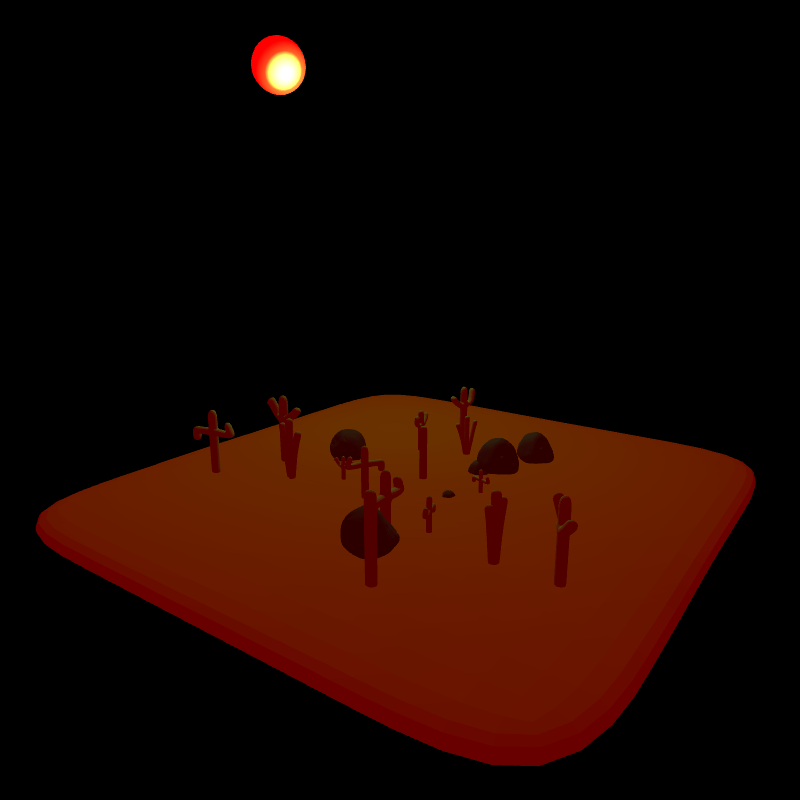 Musical Desert static project preview