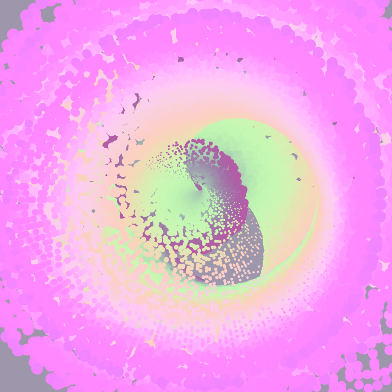 Wide Brush Rainbows #19 static token preview