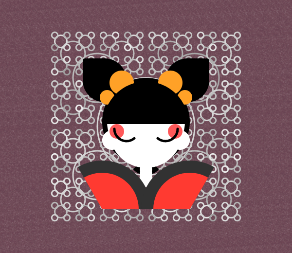 Kimono Doll #14 static token preview