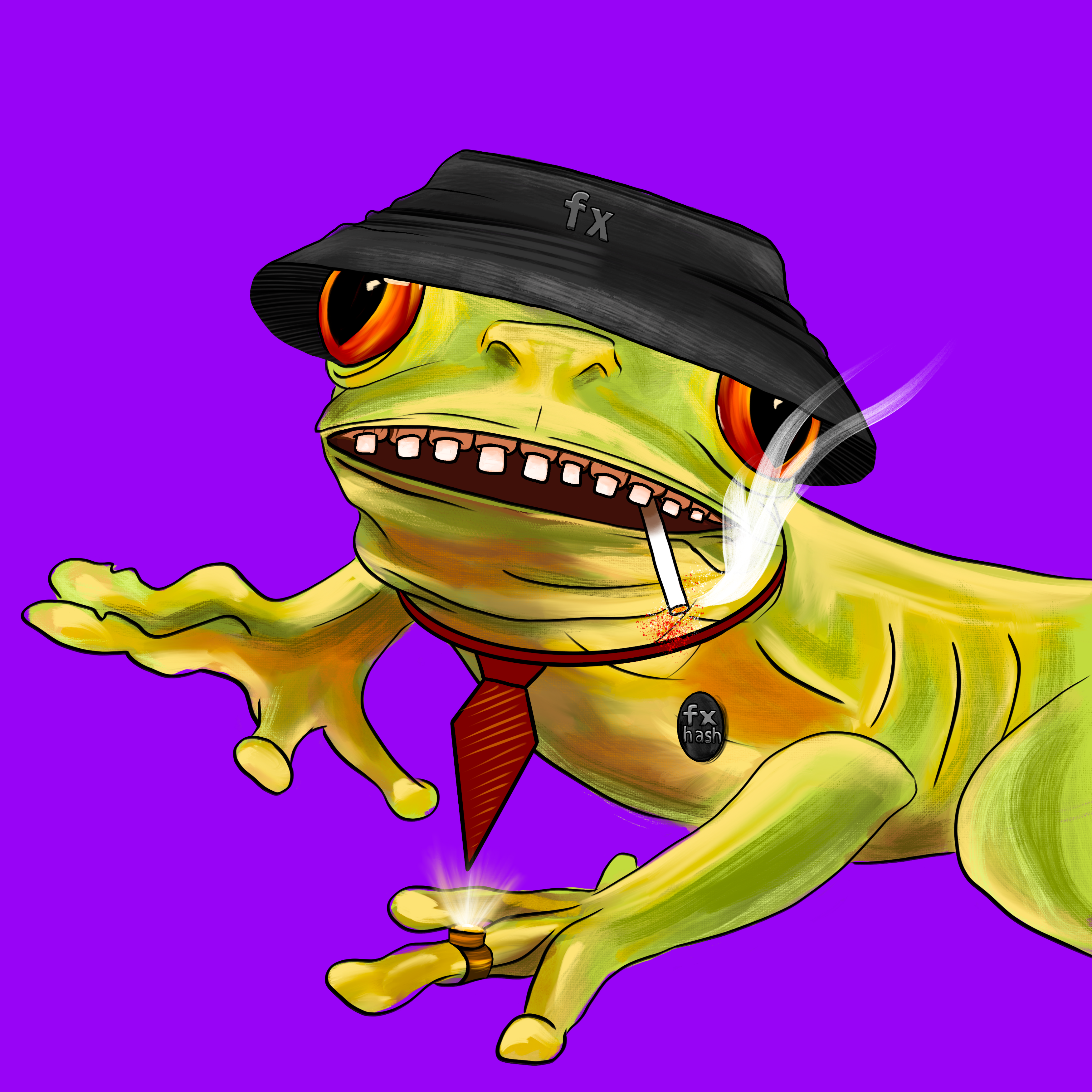 fxFrog #7 static token preview