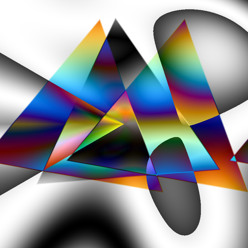 Triangle Mirrors #1 static token preview