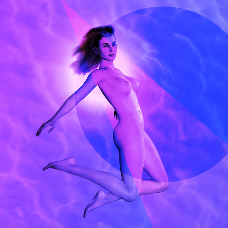 Girls Underwater #10 static token preview