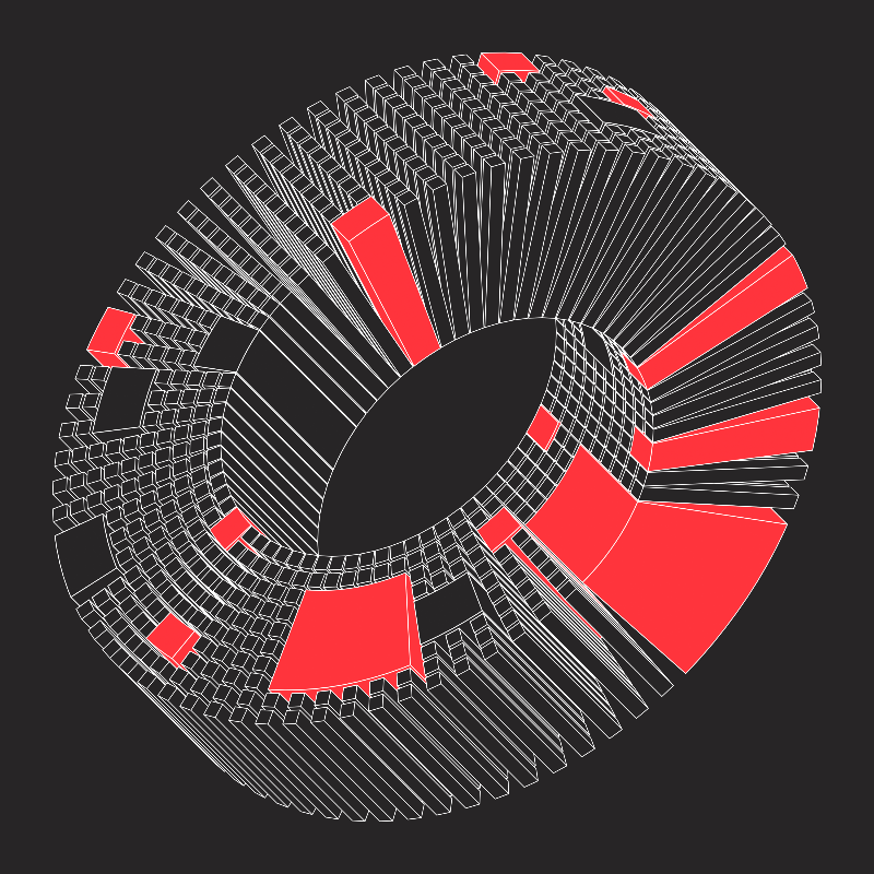 Ex Mobius (Neon Red) #21 static token preview