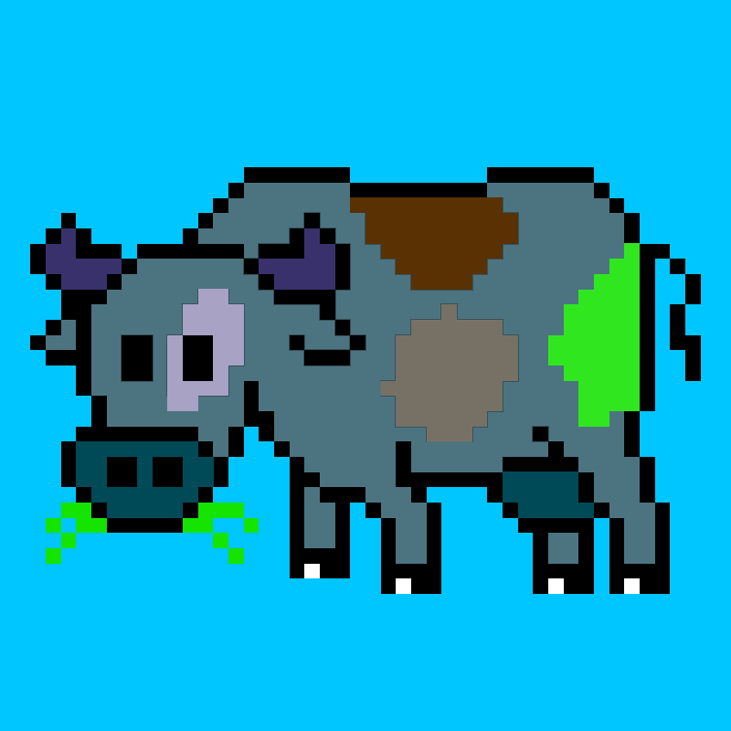CryptoCows #7 static token preview