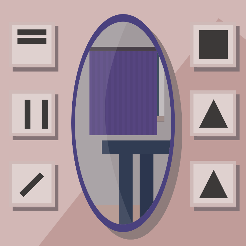 A moon in\and the mirror. #24 static token preview