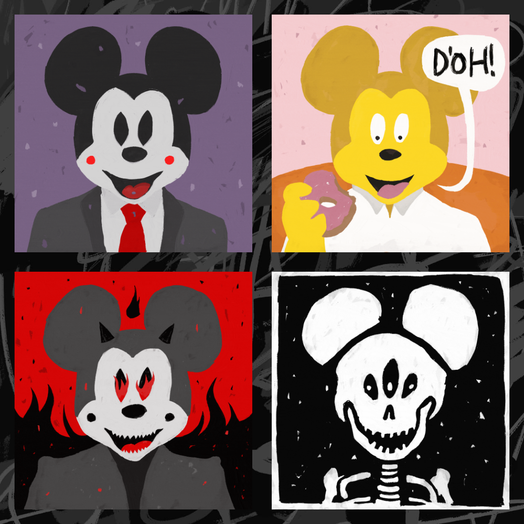 MICKEY PT01 #4 static token preview