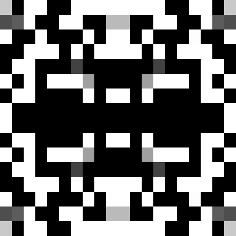 QR Glyphs Invaders #22 static token preview