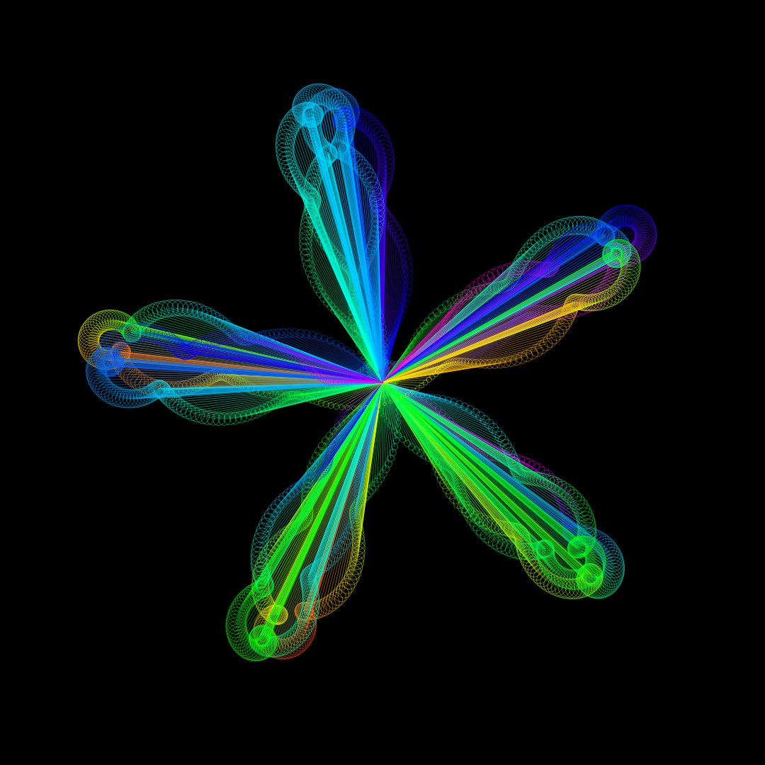Morphing Flowers #6 static token preview