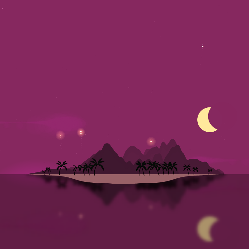 Fireworks Island #74 static token preview